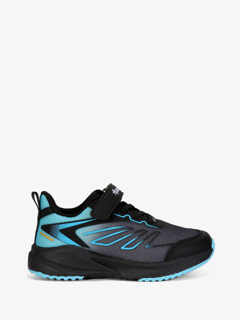 Buty sportowe #G1865P czarno-niebieskie Buty sportowe #G1865P czarno-niebieskie