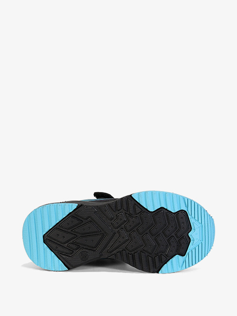 Buty sportowe #G1865P czarno-niebieskie Buty sportowe #G1865P czarno-niebieskie