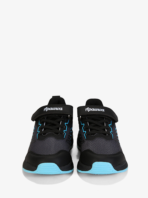 Buty sportowe #G1865P czarno-niebieskie Buty sportowe #G1865P czarno-niebieskie