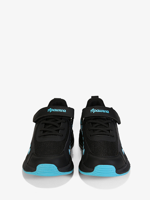 Buty sportowe #G1861P czarno-niebieskie Buty sportowe #G1861P czarno-niebieskie