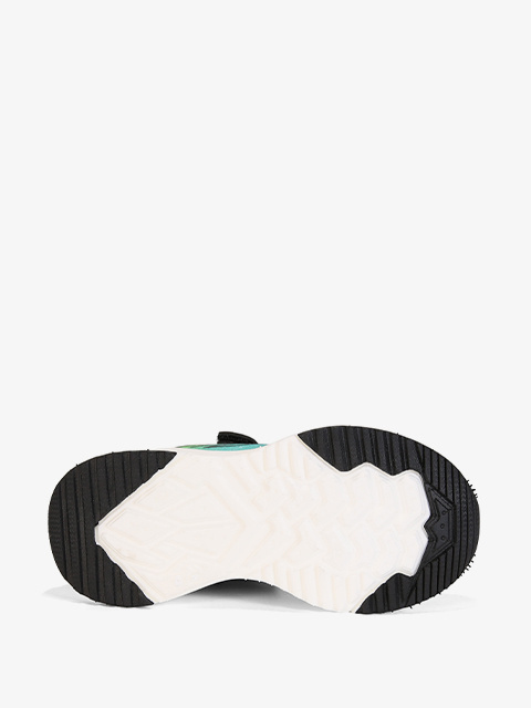 Buty sportowe #G1865P czarno-niebieskie Buty sportowe #G1865P czarno-niebieskie