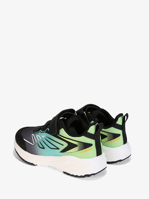 Buty sportowe #G1865P czarno-niebieskie Buty sportowe #G1865P czarno-niebieskie