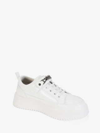 Buty sportowe #T1230R białe