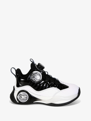 Buty sportowe #W2700R czarno-białe